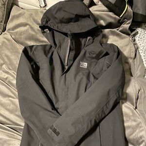 Boys size 12 winter coat with interior fleece and exterior shell.